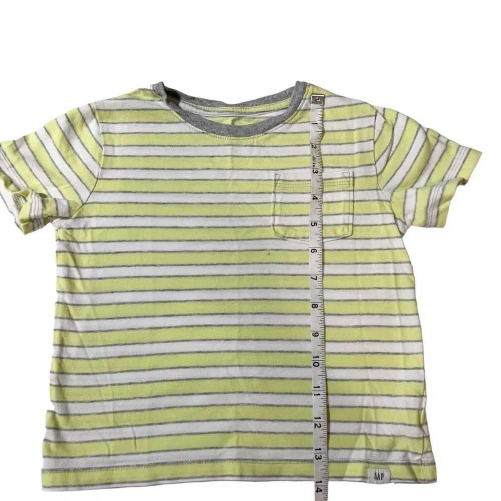 GAP| Kids Stripe Pocket Short Sleeve T-Shirt- Size 3T
